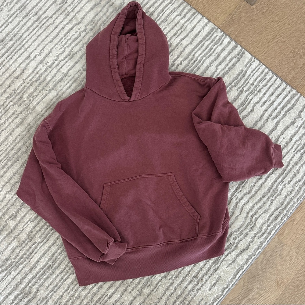 Daily Drills Wine Hoodie
